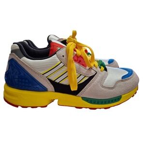 Adidas Torsion ZX 8000 LEGO Edition Collaboration Sneakers Shoes Size 6  w/laces